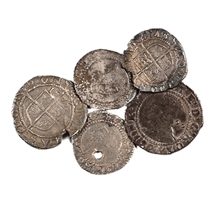 English Tudor Coins - Elizabeth I - Small AR Group [5]