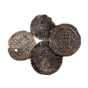 English Medieval Coins - Edward I to Henry VII - AR Pennies and Halfpennies [4]