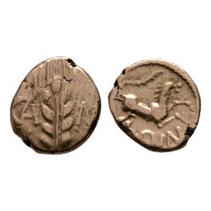 Celtic Iron Age Coins - Catuvellauni - Cunobelin - Plastic Gold Quarter Stater