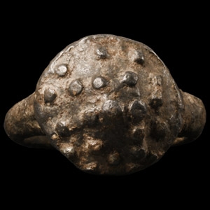 Medieval Bronze Architectural Ring