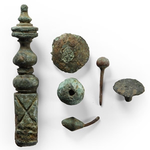 Roman Bronze Fitting Group