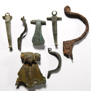 Romano-British Bow Brooch Collection