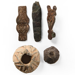 Saxon Period Bronze and Lead Artefact Collection