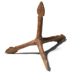 Roman Iron Anti-Cavalry Caltrop