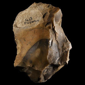 Stone Age Twydall Flint Proto Cleaver Implement