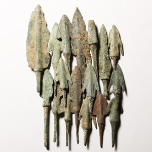 Luristan Bronze Arrowhead Group