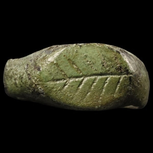 Roman Bronze Ring with Palm Branch