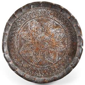 Western Asiatic Decorated Bronze Dish