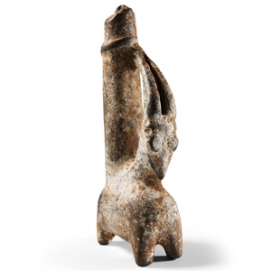 Western Asiatic Terracotta Vessel in the Form of a Quadruped