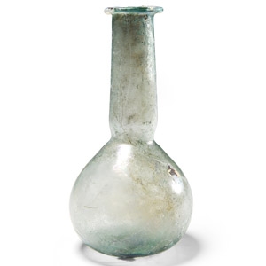 Roman Translucent Glass Flask