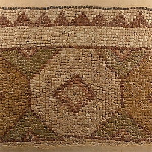 Late Roman Geometric Floor Mosaic