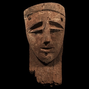 Egyptian Wooden Face Mask