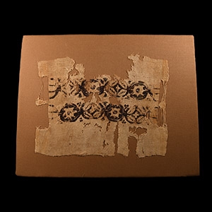 Egyptian Mounted Coptic Textile