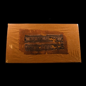 Egyptian Mounted Coptic Textile with Hares