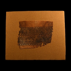 Egyptian Mounted Coptic Textile
