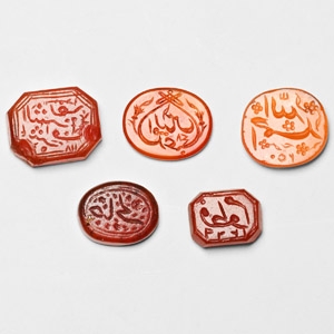 Carnelian Calligraphic Gemstone Collection