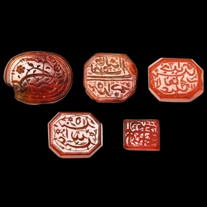 Carnelian Calligraphic Gemstone Collection
