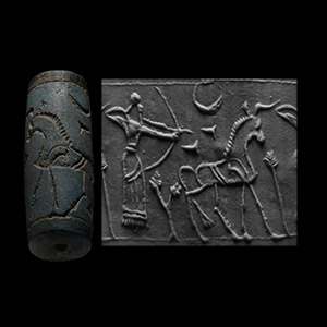 Western Asiatic Sintered Quartz Cylinder Seal