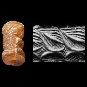 Western Asiatic Alabaster Cylinder Seal