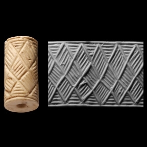 Western Asiatic Stone Cylinder Seal