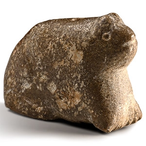 Western Asiatic Agate Cat Amulet