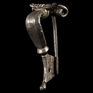 Roman Silver Knee Brooch