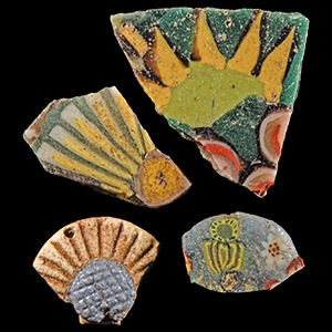 Egyptian Glass Fragment Collection