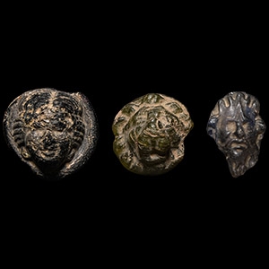 Romano-Egyptian Glass Head Collection