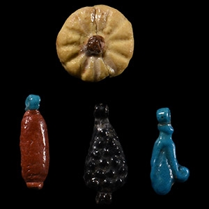 Egyptian Faience Amulet Collection