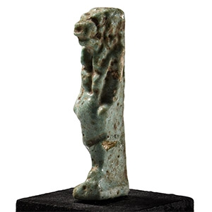 Egyptian Faience Taweret Amulet