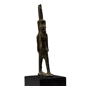 Egyptian Style Bronze Figure of Nefertem