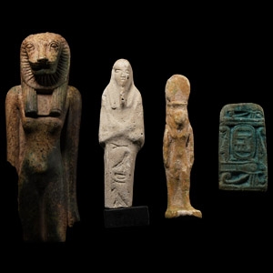 Egyptian Style Figurine Group