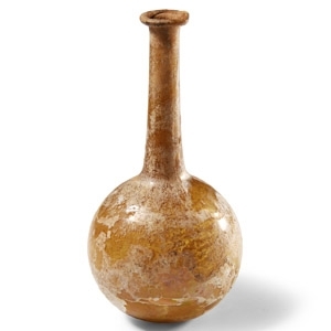 Roman Bulbous Glass Vase