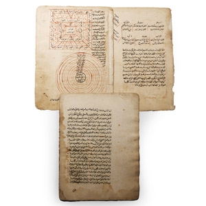 Western Asiatic Science of Astronomy and Mathematics Manuscript Page Group