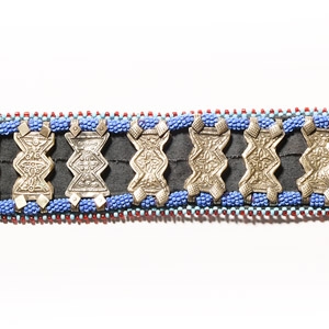 Bedouin Silver-Coloured Metal Beaded Headpiece