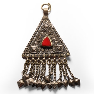 Bedouin Silver-Coloured Metal Pendant