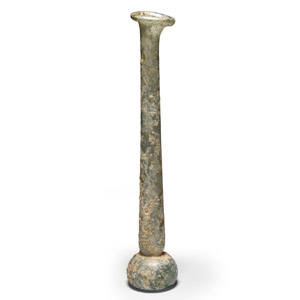 Roman Pale Green Glass Unguentarium