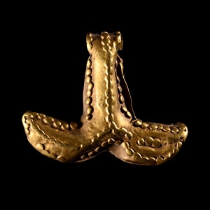 Viking Age Gold Axe Pendant