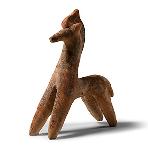 Cypriot Bichrome Ware Terracotta Horse Model
