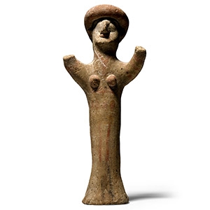 Cypriot Terracotta Goddess Figurine