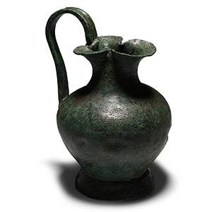 Greek Bronze Oinochoe
