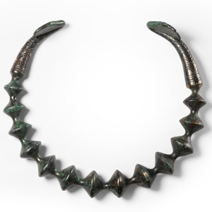 European Iron Age Celtic Bronze Torc