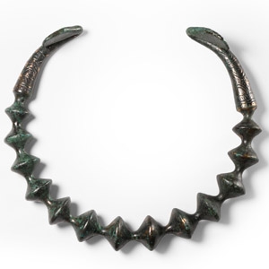 European Iron Age Celtic Bronze Torc
