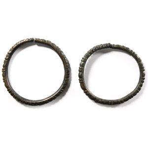 Western Asiatic Bronze Bracelet Pair