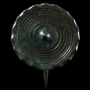 Hellenistic Bronze Decorated Mirror