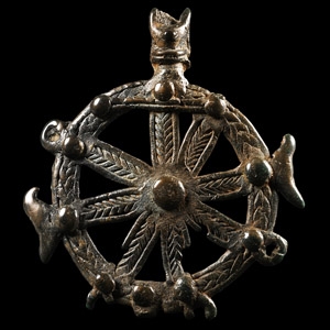 Amlash Bronze Pendant with Animals