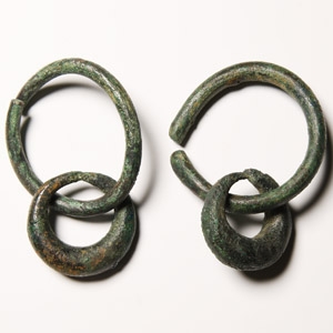 Bronze Age Pendant Pair