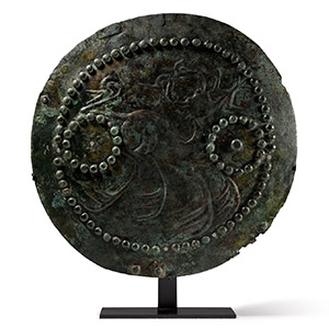 Etrusco-Italic Breastplate with Mythical Animal