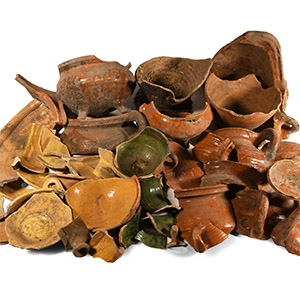 Medieval and Later Dutch Pottery Pit Dug Fragment Group