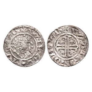 Scottish Coins - Scotland - William the Lion - Perth / Walter - Short Cross and Stars AR Penny